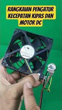 Here's How to Assemble a Fan Speed ​​Controller and 12V DC Motor #ideas #creative #diy #tutorial