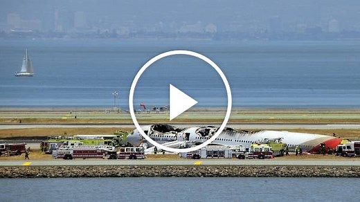 Raw Footage: San Francisco Plane Crash