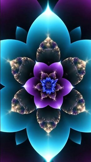 Kaleidoscopic Mandala Animation | Hypnotic Visuals for Stress Relief & Relaxation | 4K Soothing Loop