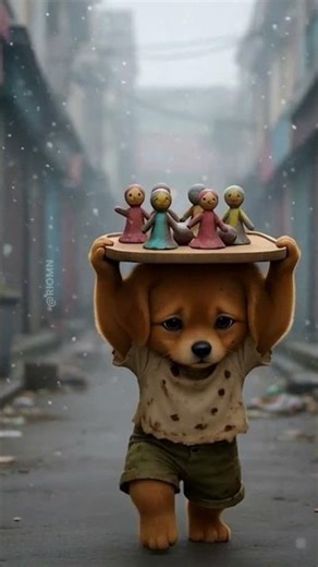 poor baby dog rio emotional scene 😱🥹 #ai #shorts #motivation