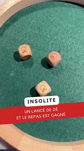 🧑‍🍳 À Nîmes, le restaurant Le Questel mise sur l’originalité pour se faire connaître. Les clients ont la possibilité de tenter un petit jeu : si, en lançant trois dés, ils parviennent à aligner les faces marquées d’un Q, leur déjeuner ou dîner leur est offert. Une initiative ludique qui transforme un repas en expérience et invite les visiteurs à découvrir le lieu autrement. 🎲 | Midi Libre