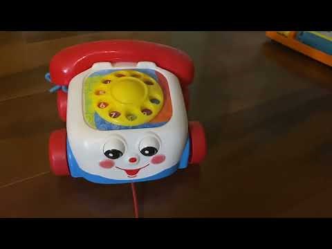 Fisher-Price Chatter Telephone Baby and Toddler Pull Toy Phone with Rotary Dial Toy Review