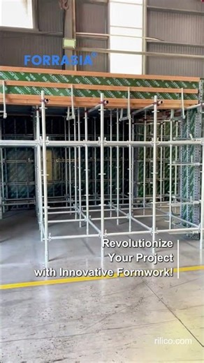 FORRASIA Formwork System keeps projects moving 🚧➡️