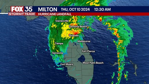 MILTON: The storm that was the trifecta in a brutal year for Florida 2024. Here's what the radar looked like a year ago now. Historic tornado outbreak and flash flooding on the I-4 corridor. Imagine if the wind shear didn't weaken it and erode its southern half... | Meteorologist Noah Bergren