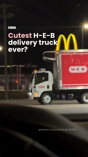 We have discovered the cutest H-E-B delivery truck