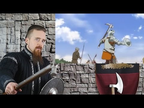 The most realistic weapons / armor / fighting, in an ANIME??
