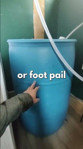 Making an off-grid shower – gravity or pump-fed