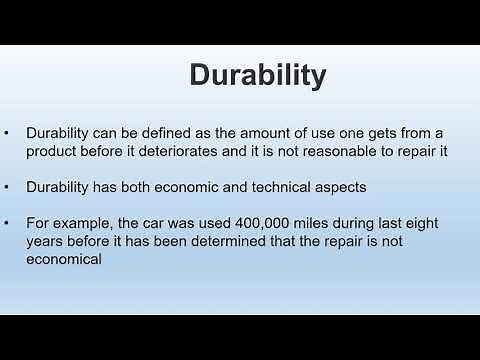 WHAT ARE DIMENSIONS OF QUALITY?