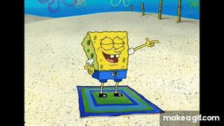 Spongebob Squarepants - Flying Ice Cream Truck on Make a GIF