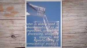 Types of water in pharmaceutical