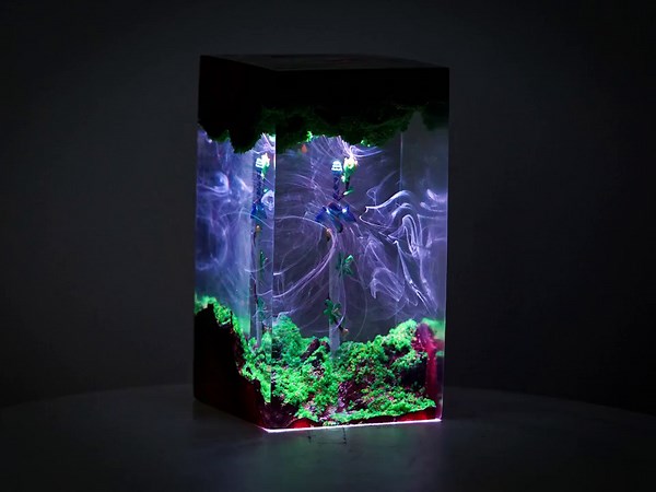 PREORDER Adventure Time Tree Fort Resin Lamp – Ad.ven.ture Ti.m.e Inspired LED Night Light | Cartoon Decor for Fans - Etsy