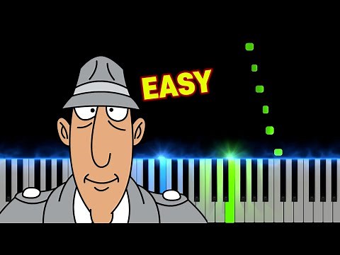 Inspector Gadget - Theme Song | EASY Piano Tutorial