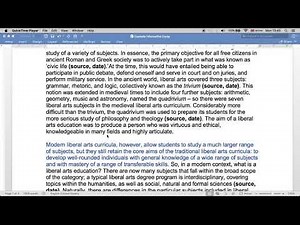 An Example Informative Essay