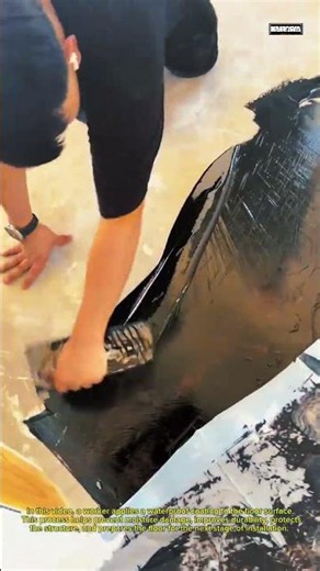 Professional Floor Waterproofing Application | Essential Construction Technique
