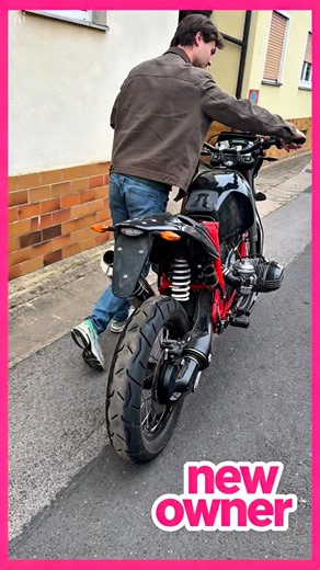 EIN MOTORRAD WECHSELT DEN BESITZER – UND BEGINNT EIN NEUES KAPITEL! 🏍️❤️