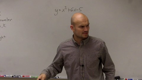 Converting an equation from standard form to vertex form