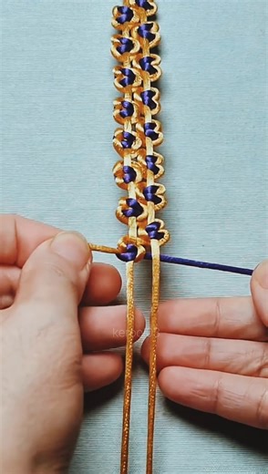 How to make a simple heart-shaped bracelet🤩🤩💫 | Kerol03