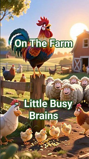 On The Farm | Fun Toddler Learning Song | Learn Animal Sounds & Farm Life for Kids