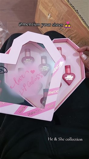 He & She Lip Gloss Collection Available Now