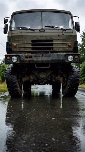 Autofacts | Broken Axle? Nope. Just Tatra. 📐✨ This is the only truck in the world that "walks" on independent legs. 🕷️ The Tatra Swing Axle system... | Instagram