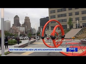 New park breathes life into downtown Newark