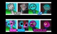 Mix of 4 videos from youtube : Sprunki OCs by Trinity