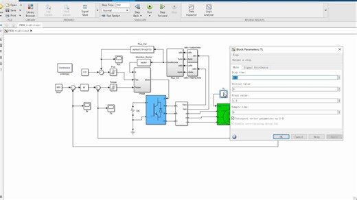 永磁同步电机直接转矩控制（DTC) matlab仿真
