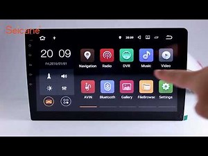 Android 7.1 Universal Radio GPS Stereo Upgrade with 4G WIFI Auto A/V USB 1080P Video