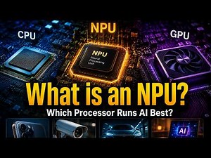 🧠 NPU Explained | AI Inference | How Modern AI CPU, GPU and NPU Work Together | Future of Edge AI