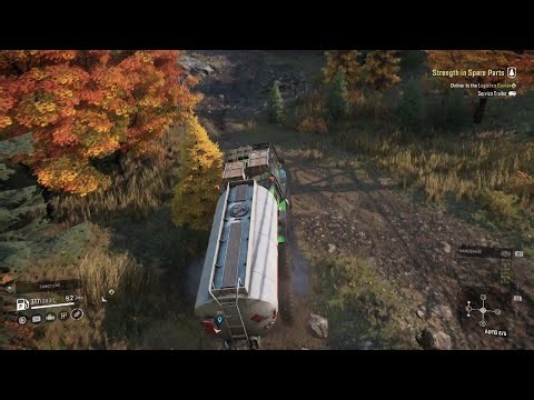 SnowRunner - Washington, Strength in Spare Parts, part 3.