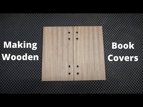 Making Wooden Book Covers