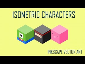 Simple Isometric Characters - Vector Game Art in Inkscape | MadFireOn |