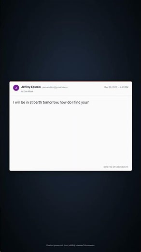 PART 2 - Elon Musk Emails in DOJ Epstein Documents