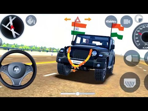 Dollar (Song) Modified 😈 Mahindra Thar || Indian Car Simulator 3D || Car Game 3D