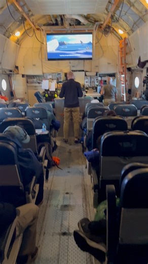 Have you ever flown in a Cargo Plane? This is on board aN Ilyushin IL-76TD. | Life of Mike