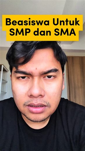 SYEKH ARPI | INFO BEASISWA on Instagram: "Beasiswa bukan hanya untuk kuliah aja ya, tapi buat yang masih SMP dan SMA Sederajat juga banyak sekali. Kalau masih bingung, coba tanyain ke Admin Luarkampus melalui kontak WA berikut: 0877 3739 5461"