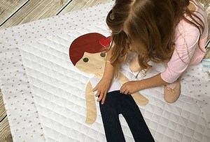 PDF Jeans/pants Pattern, Digital Pattern, Paper Doll Blanket Clothing Pattern, Paper Doll Quilt With Outfits Pattern - Etsy