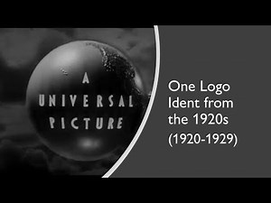 One Logo ident from the 1920s
