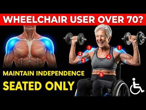 Wheelchair User Over 70? 5 Seated Exercises Maintain Upper Body Independence