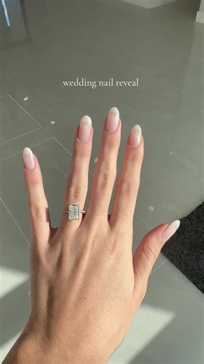 Perfect Natural Nails for Your Wedding Day