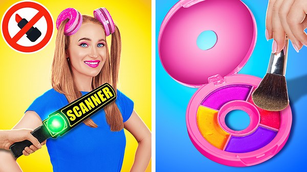 Sneaking Makeup at School: New Hacks to Become A Beauty Queen!