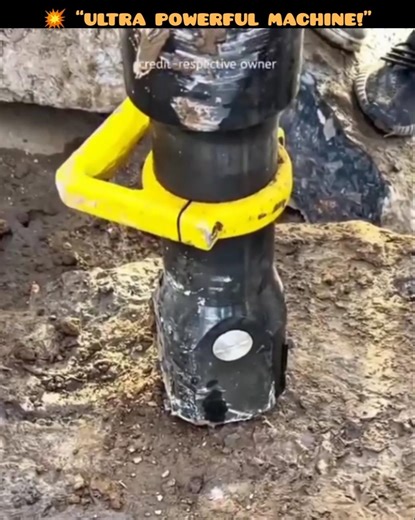 😱 Breaking Stones is Now Easy! This Machine Does It in Seconds #amazingfacts