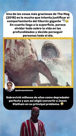 El Megalodón llega a la superficie y cambia todas sus prioridades | The Meg (2018) 🦈😂