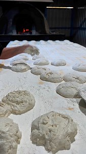 15K views · 171 reactions | Nonna making the bread is satisfying to watch 﫶﫶 Recipe to a conventional oven at home is in my new cookbook! Currently sold out.. more stock on the way-stay tuned  #nonna #forno #pane #italia #calabria | CQ Pasta | Facebook