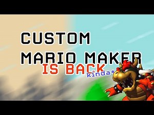 Custom Mario Maker IS BACK *at least kinda | PandaHexCode