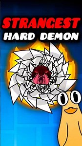 The STRANGEST Hard Demon in Geometry Dash! #geometrydash