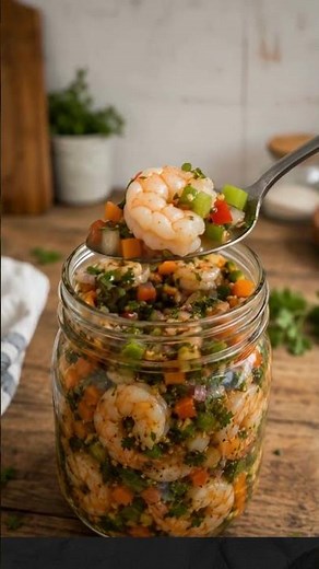 Mediterranean Citrus Shrimp Ceviche