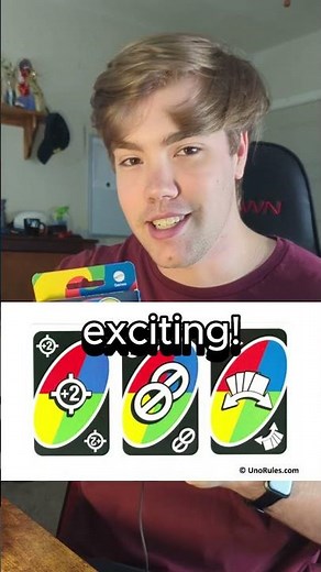 This Uno Game is WILD! #shorts