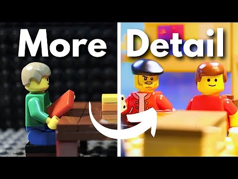 Creating Detailed Scenes for Lego Stop Motion