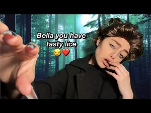 ASMR~ Edward Cullen Eats your Lice (Twilight) Lice check 🧛🏻🌙